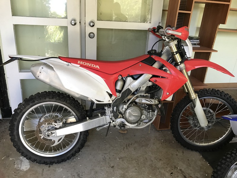 2012 HONDA 450CC CRF450R MY11