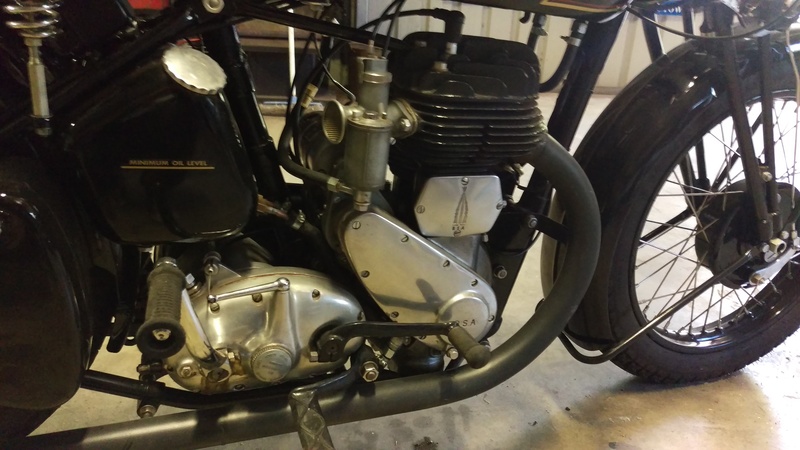 1939 BSA 500CC 20 M