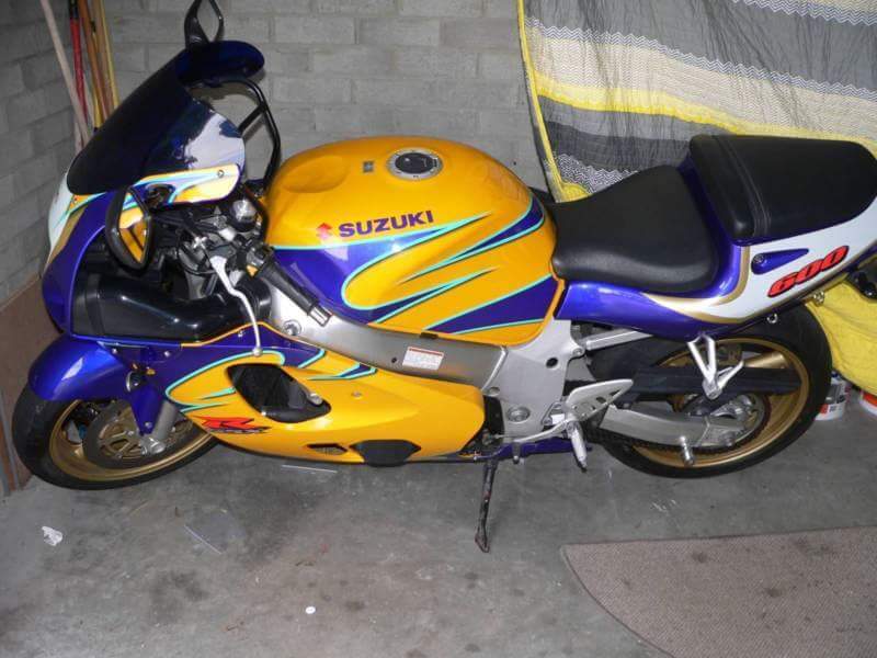 2000 SUZUKI 600CC GSX-R600 K1
