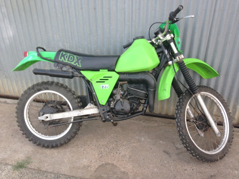 1981 KAWASAKI 175CC KDX175