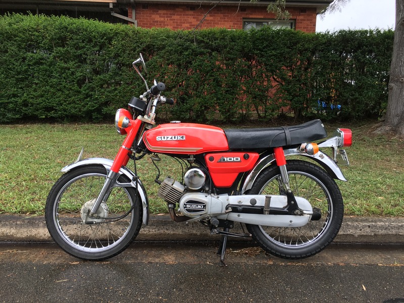 1979 SUZUKI 100CC A100