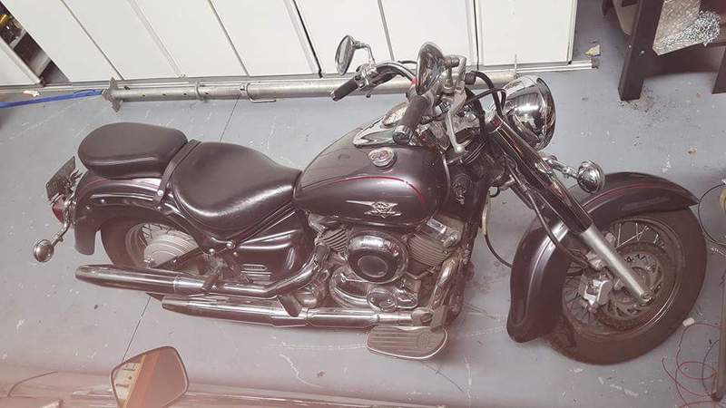 2005 YAMAHA 650CC XVS650A V-STAR CLASSIC V