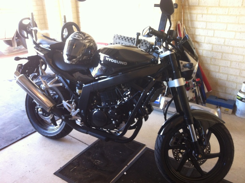2012 HYOSUNG 250CC GT250 COMET MY10