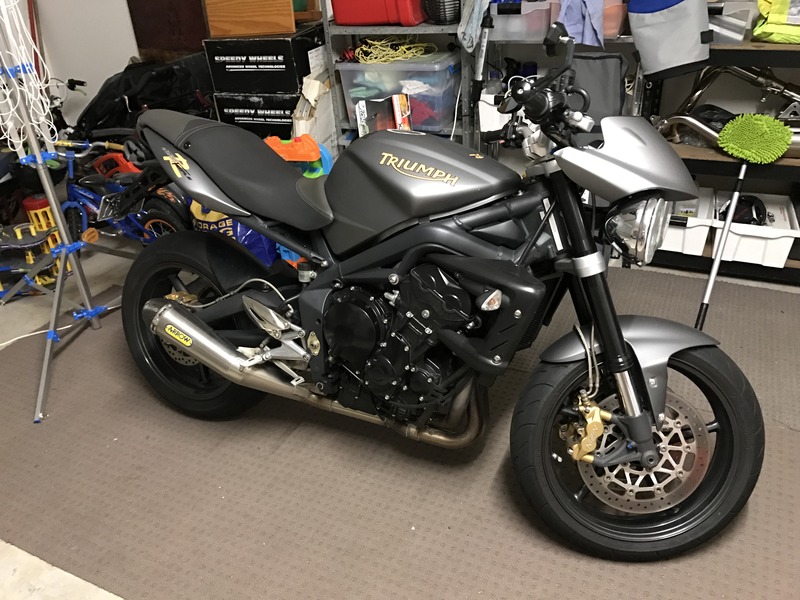 2008 TRIUMPH 675CC STREET TRIPLE R MY09