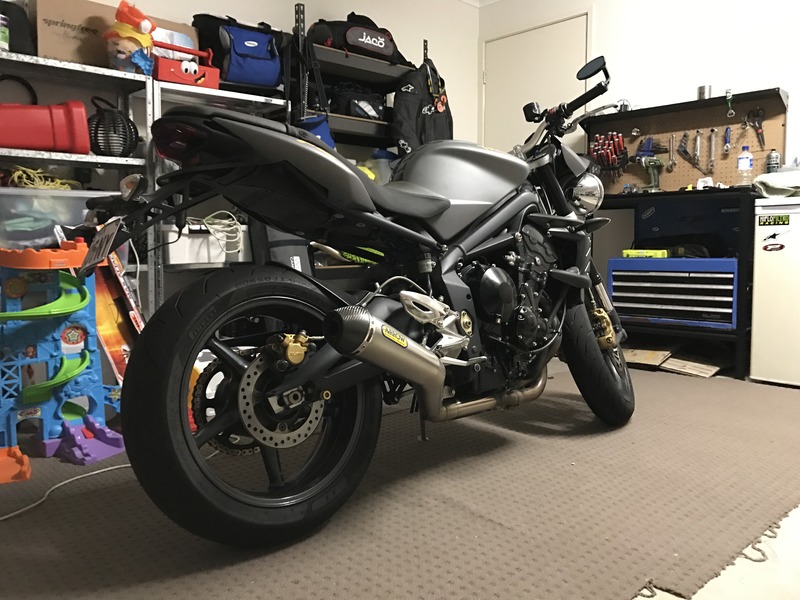 2008 TRIUMPH 675CC STREET TRIPLE R MY09