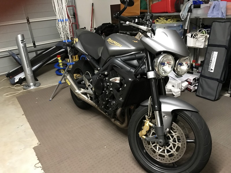 2008 TRIUMPH 675CC STREET TRIPLE R MY09