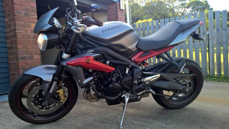 2013 TRIUMPH 675CC STREET TRIPLE R (NON ABS) MY13