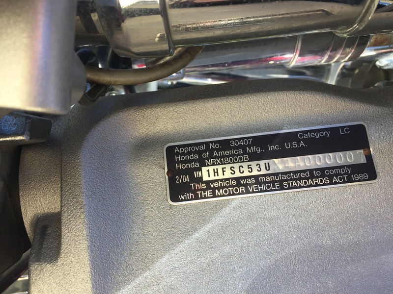 2004 HONDA 1800CC NRX1800 RUNE 4