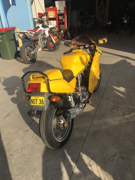 1997 DUCATI 750CC 750 SS FFAIRING - JBW4024802 - JUST BIKES