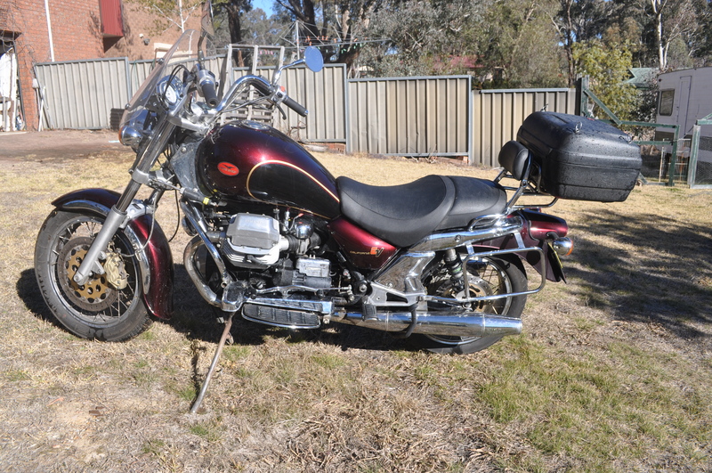 2002 MOTO GUZZI 1100CC CALIFORNIA EV MY01