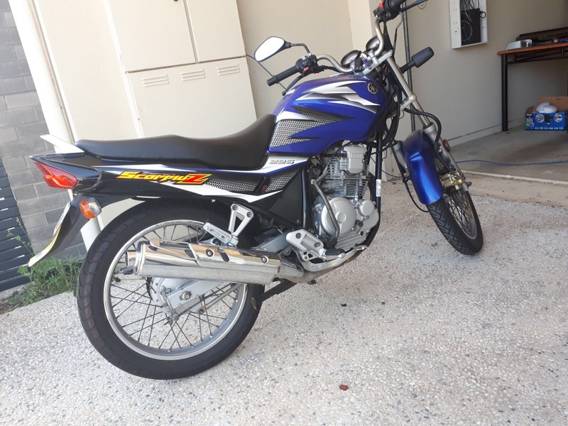 2007 YAMAHA 225CC SCORPIO