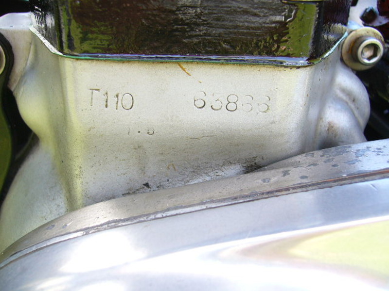 1956 TRIUMPH 650CC TR6 TROPHY