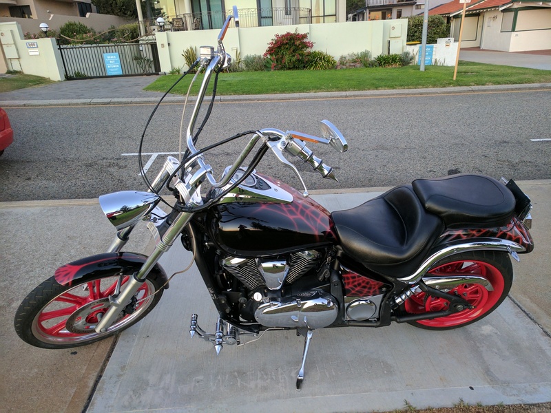 2008 KAWASAKI 900CC VULCAN 900 CUSTOM C9F