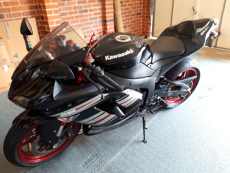 2007 KAWASAKI 600CC ZX-6R (ZX636) NINJA SPECIAL D6F
