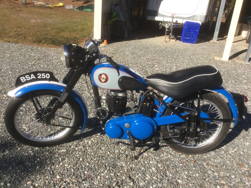 1954 BSA 250CC 11G C
