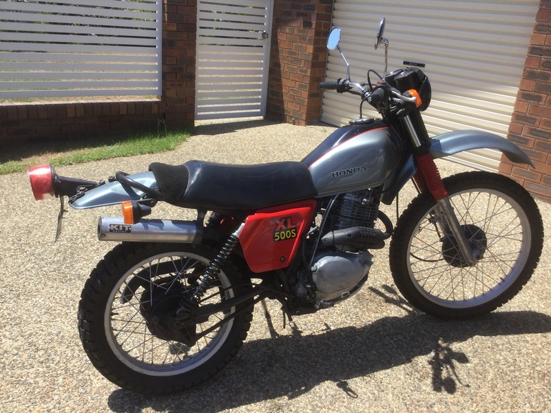1980 HONDA 500CC XL500