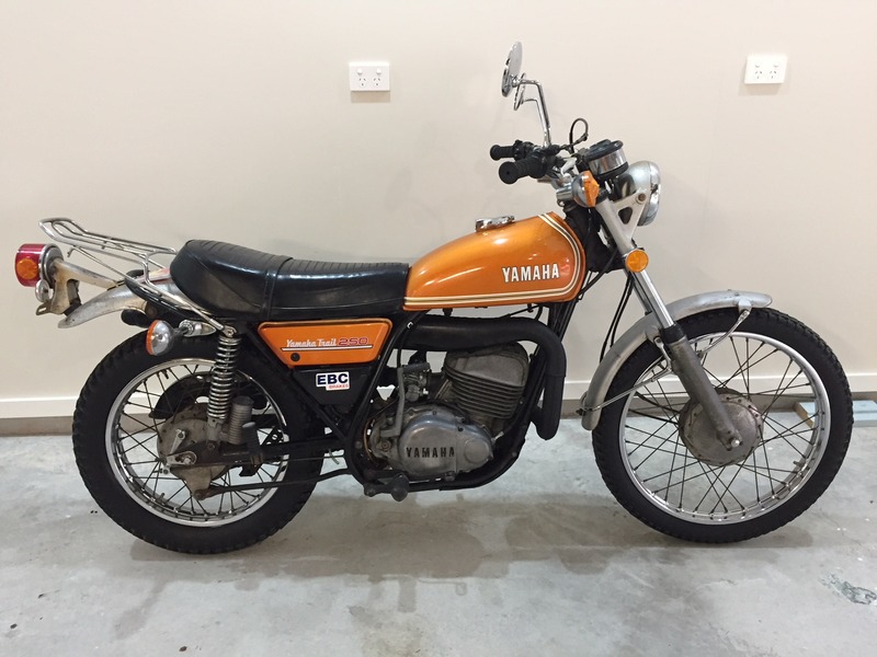 1974 YAMAHA 250CC DT250