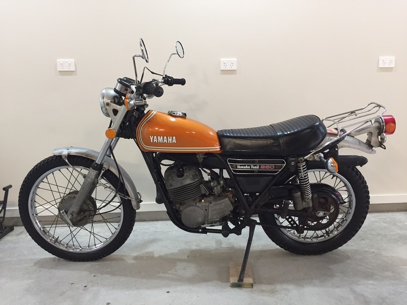 1974 YAMAHA 250CC DT250