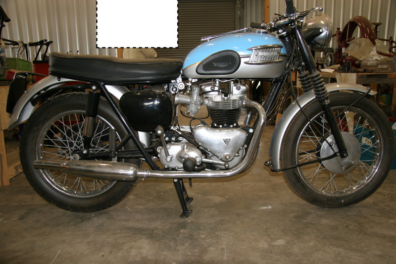 1960 TRIUMPH 650CC T120 BONNEVILLE