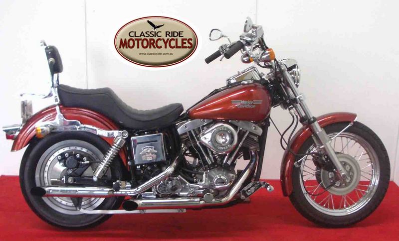 1980 HARLEY-DAVIDSON SUPER GLIDE FXE1200 2552 