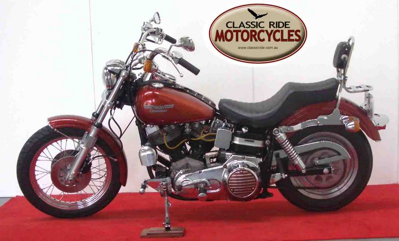1980 HARLEY-DAVIDSON SUPER GLIDE FXE1200 2552 