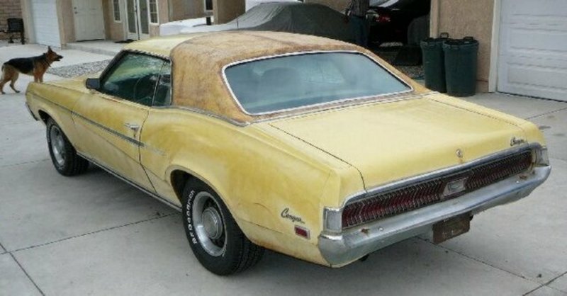 1969 MERCURY COUGAR ELIMINATOR 351 M CODE