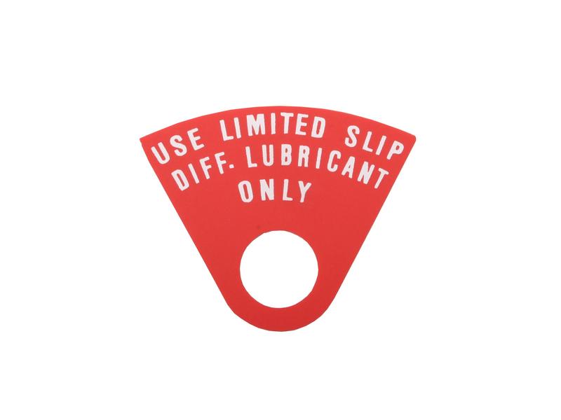 LIMITED SLIP DIFF LUBRICANT TAG HK HT SALISBURY