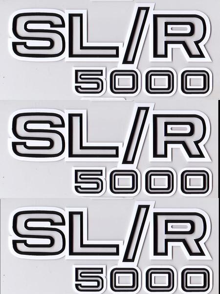 BODY DECAL KIT LH SLR/5000 FENDER & BOOT "SLR/5000