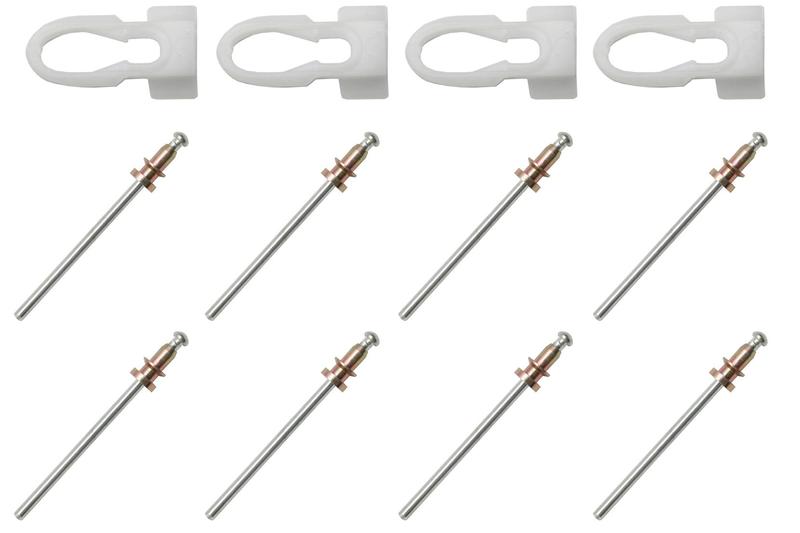 CLIP & RIVET SETS MOULDING RETAINING HOLDEN (8PCS)