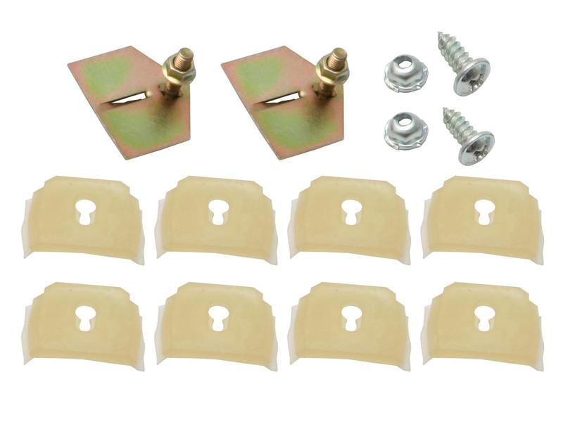 MOULDING CLIP SET REAR 1/4 HK HT PREM/BROUGHAM