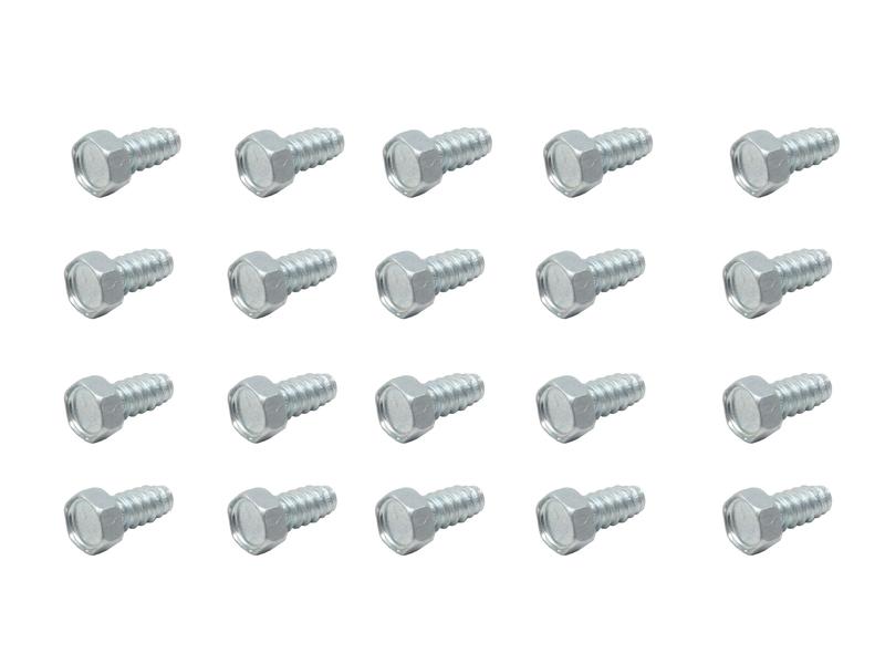 SCREWS GRILLE & PILLAR TO FENDER 48 FJ (20 PCS)_