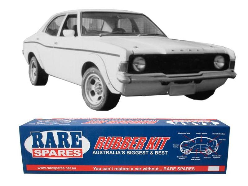 BODY RUBBER KIT CORTINA 71/74 TC SEDAN