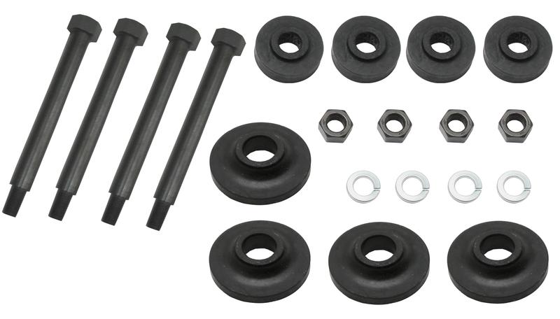 FRONT END MOUNTING RUBBERS & BOLTS KIT FX TYPE