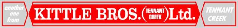 DEALER DECAL KITTLE BROS TENNANT CREEK