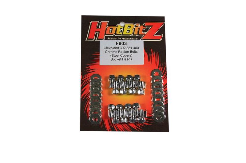 BOLT SET CHROME CLEVELAND STEEL ROCKER COVERS