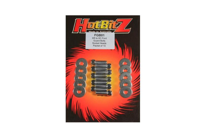 BOLT SET CHROME GUARDS SOCKET HEAD XR - XC ZA -ZH