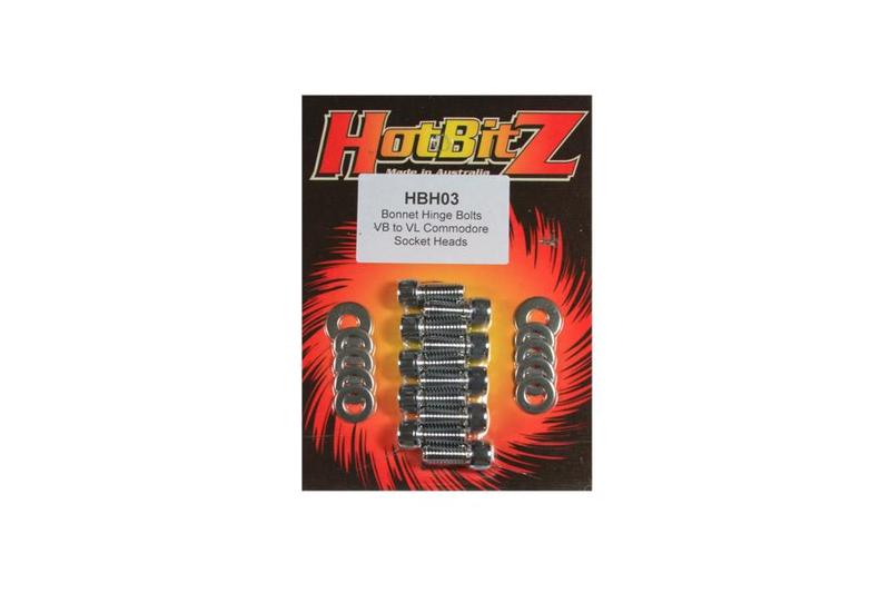 BOLTS BONNET HINGE VB-VL COMMODORE CHROME