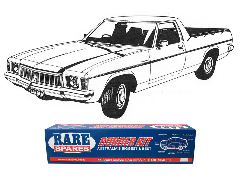 BODY RUBBER KIT HJ HX HZ UTE