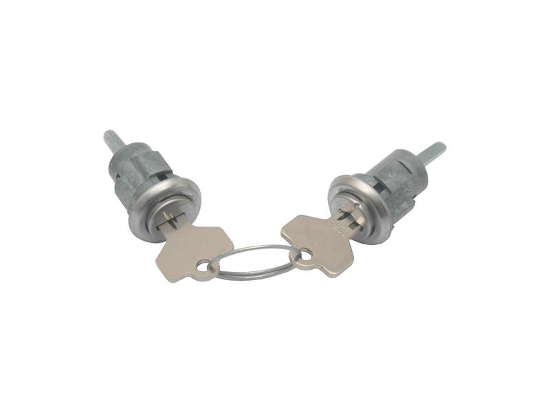 BARREL & KEYS DOOR LOCK 48 FJ MATCHED SET