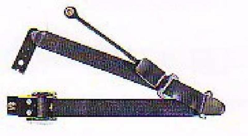 SEAT BELT GREY WB STATESMAN R/H BUCKETS 80-88