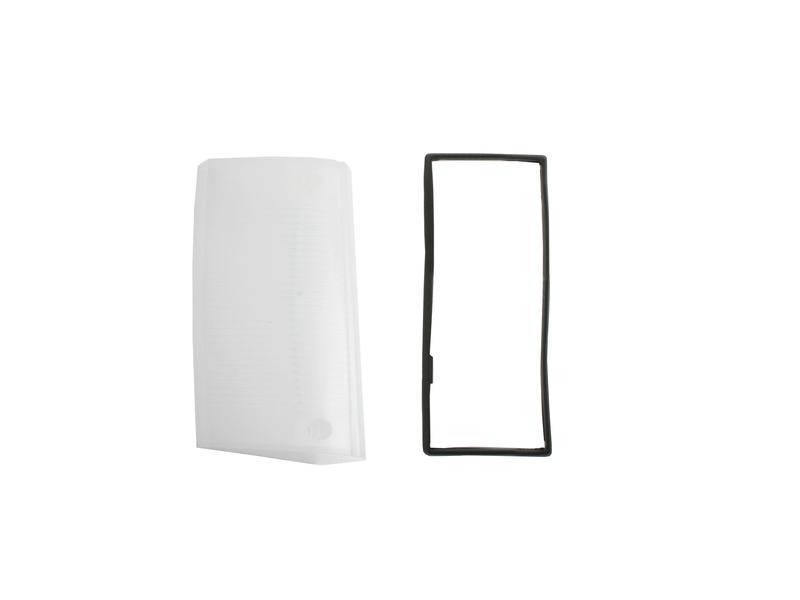 LENS & GASKET FRONT INDICATOR XY LEFT HAND