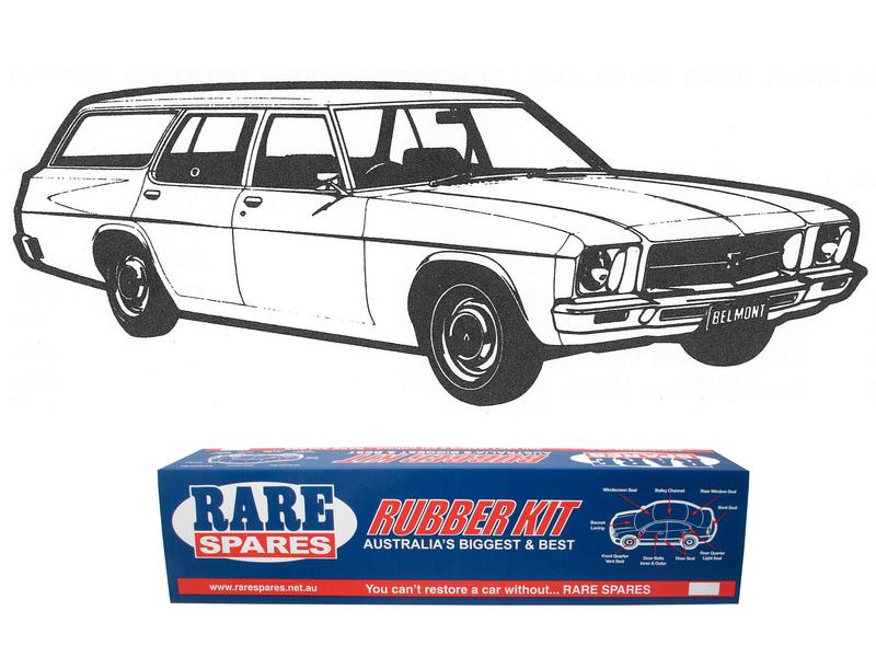 BODY RUBBER KIT HQ STATION WAGON