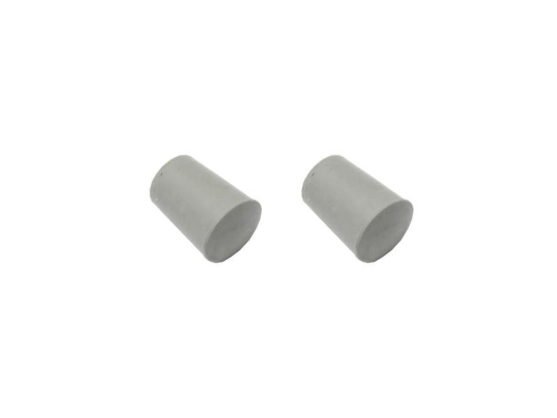 SUNVISOR SLEEVE ENDS XR-XF ZA-ZL PAIR GREY PAIR