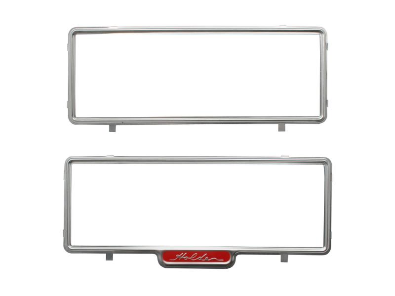 HOLDEN NUMBER PLATE FRAMES,HOLDEN SCRIPT ON 1 ONLY