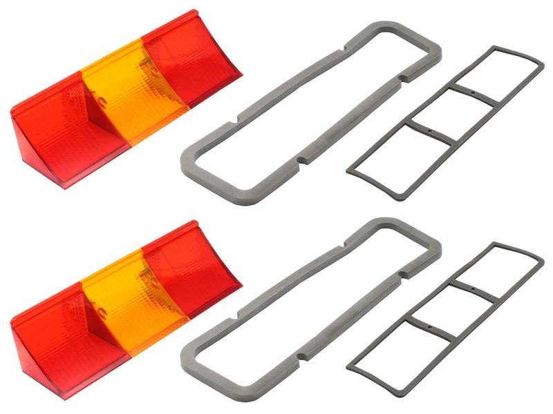 STOP/TAIL LENS XA COUPE (PAIR)