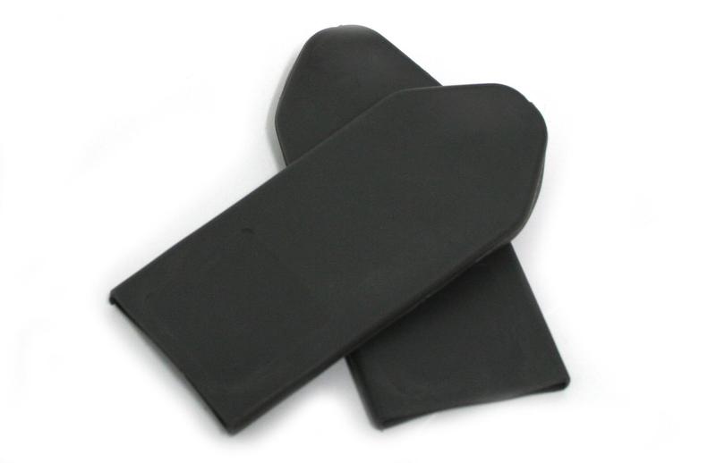 SEAT BELT TOP COVERS LARGE GREY FORD/HOLDEN PAIR