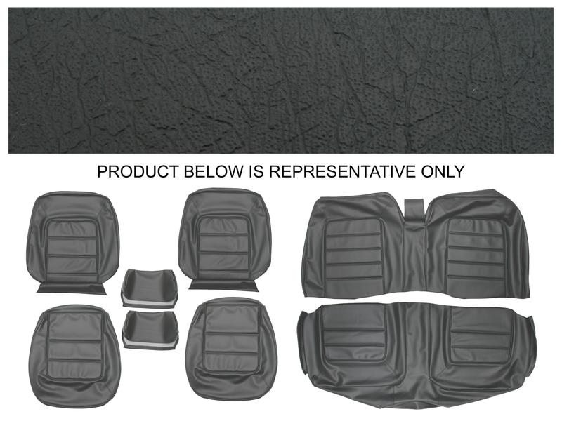 SEAT TRIM HQ SEDAN GTS BLACK LONGRAIN