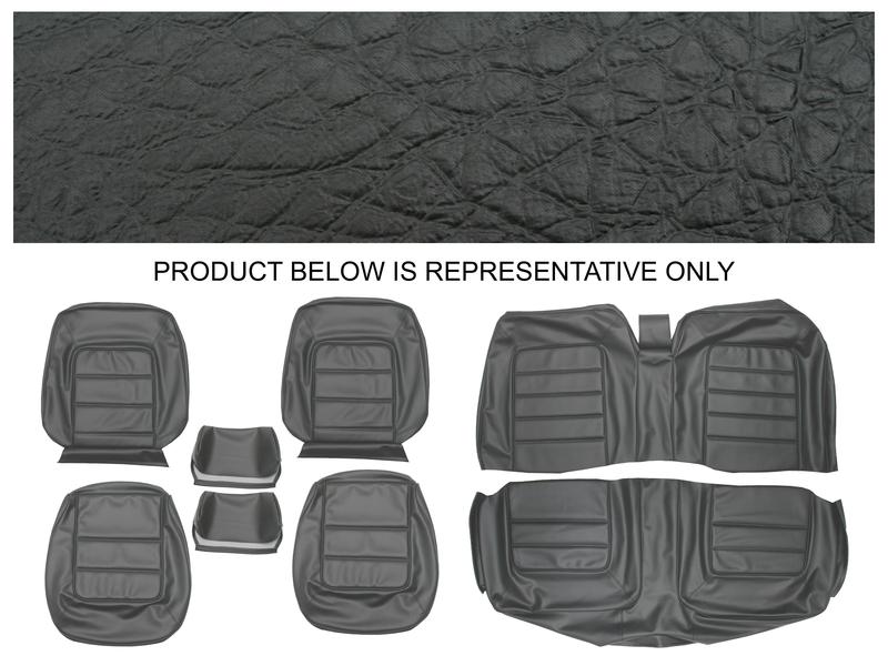 SEAT TRIM LC GTR XU1 COUPE BLACK ROEBUCK