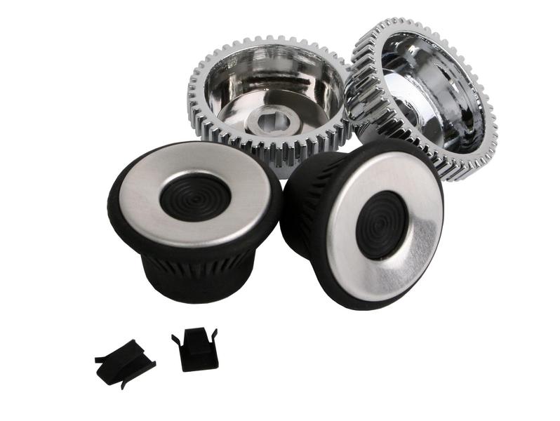 RADIO KNOB SET XW XY COMPLETE WITH INSERTS & CLI