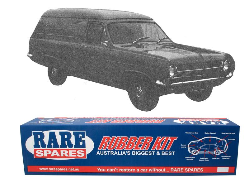 BODY RUBBER KIT HD HR PANEL VAN BASIC